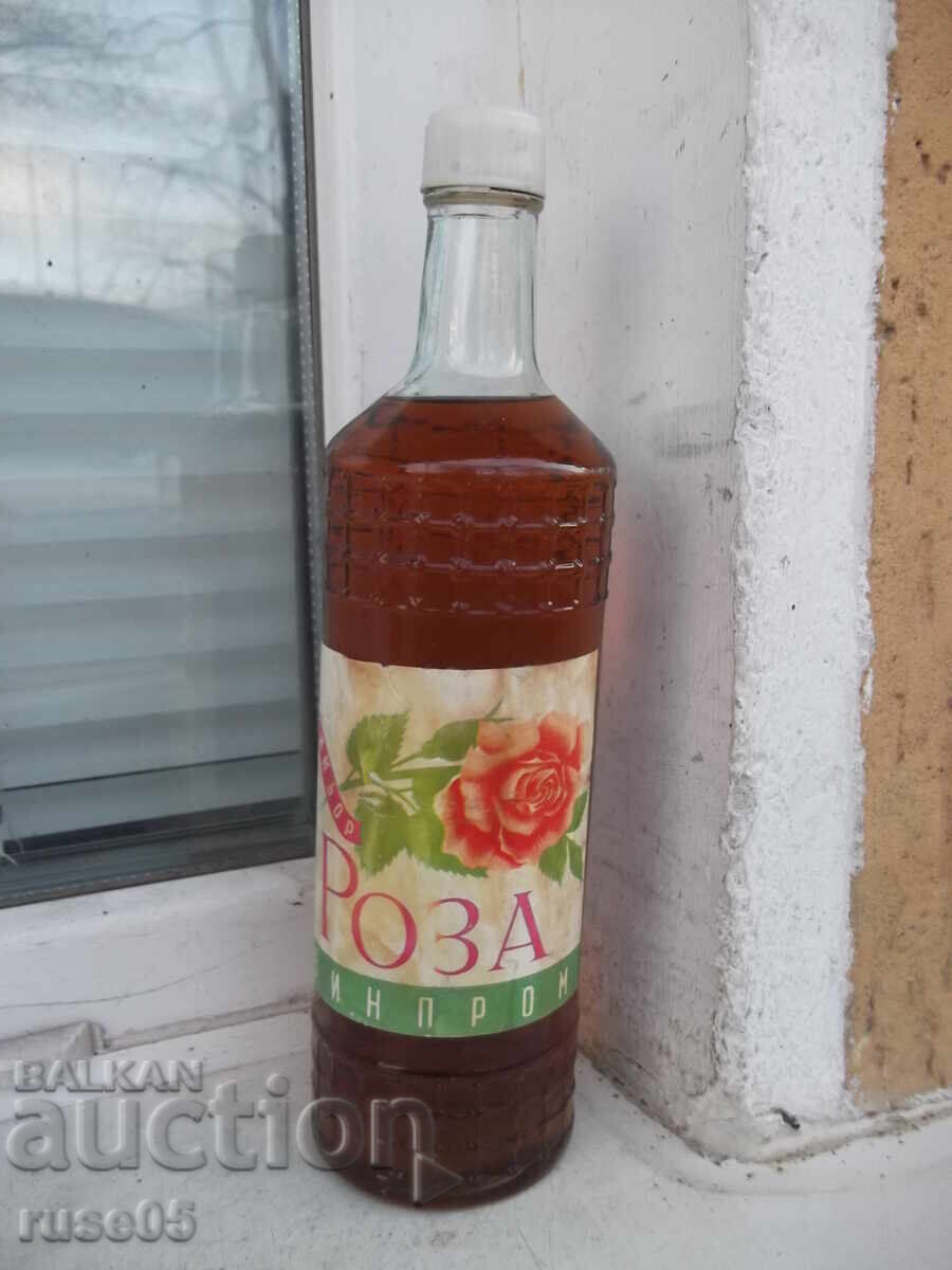 Liqueur "Rose" from the time of the soca unopened