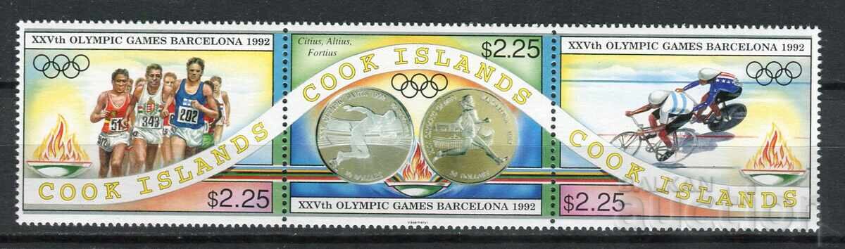 Ο-βι Κουκ 1992 MnH - Αθλητισμός, Ολυμπιάδα Βαρκελώνη '92