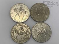 United Kingdom 25 Pence 1977 LOT 4 pieces