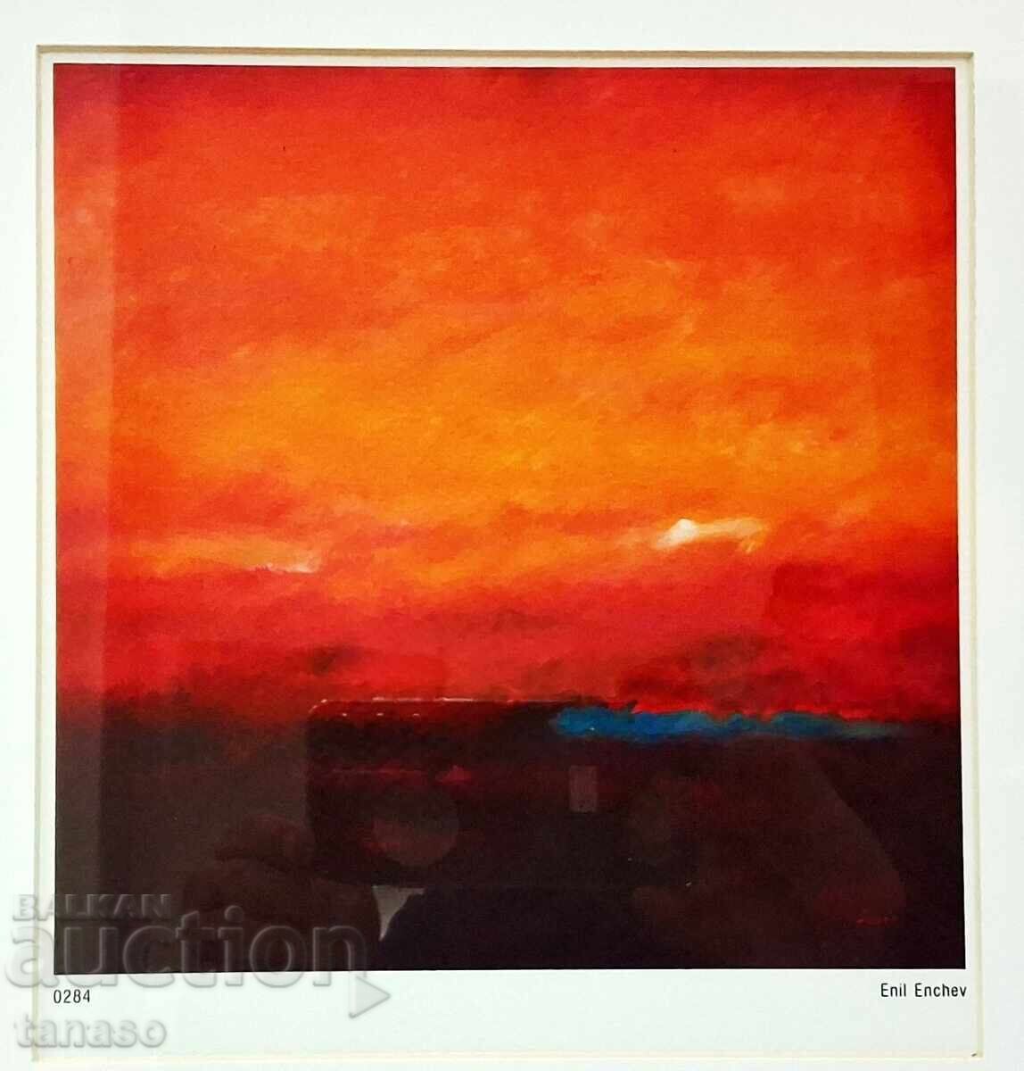 Burnt Summer, Enil Enchev, No. 0284, Art Print with price 60.00 BGN | € 30.68