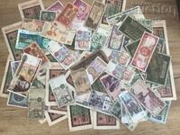 Lot of Banknotes, minimum 80 pieces