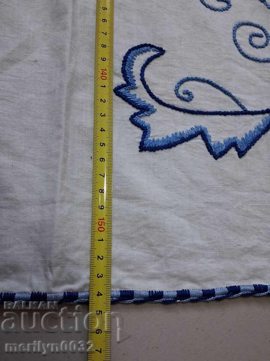 Старо бродирана покривка мильо българска бродерия ковьор - 5 Старо бродирана покривка мильо българска бродерия ковьор - 5