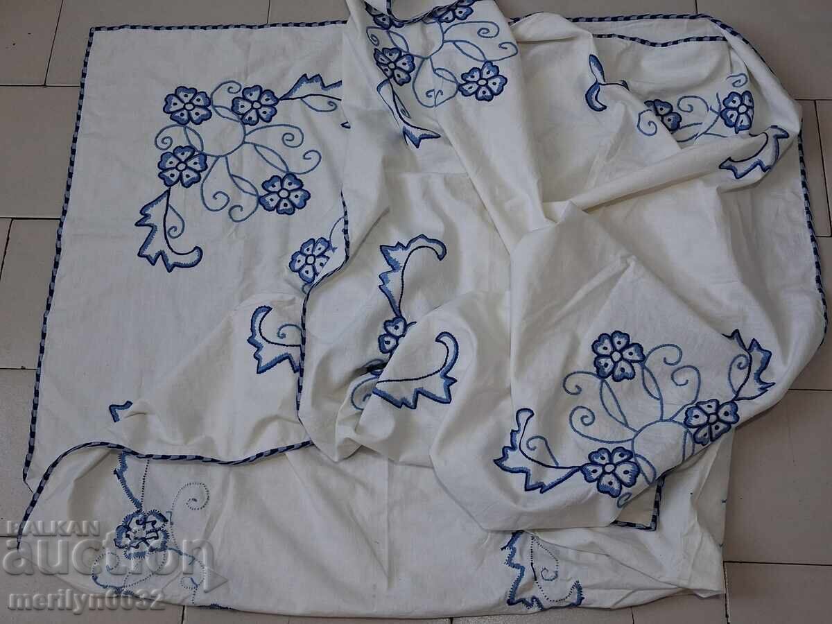 Старо бродирана покривка мильо българска бродерия ковьор - 7 Старо бродирана покривка мильо българска бродерия ковьор - 7