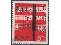 Σφραγισμένο γραμματόσημο Μουσική Τραγουδιών και χορωδίας 1962 από Γερμανία