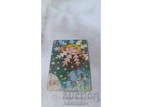 Stereo Calendar Cartoon Piglet in a Spiky Coat 1983