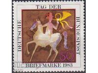 Timbrul poștal timbrat Ziua Timbrului 1983 Germania