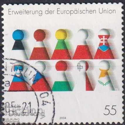 Timbre marcat Extinderea UE 2004 din Germania Timbre marcat Extinderea UE 2004 din Germania