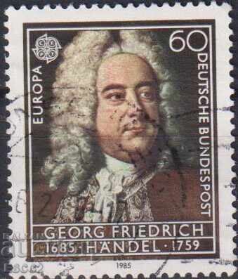 Σφραγισμένη γραμματόσημο Ευρώπη ΣΕΠΤ Χέντελ 1985 από Γερμανία