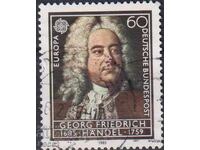 Клеймована марка Европа СЕПТ Хендел 1985 от  Германия