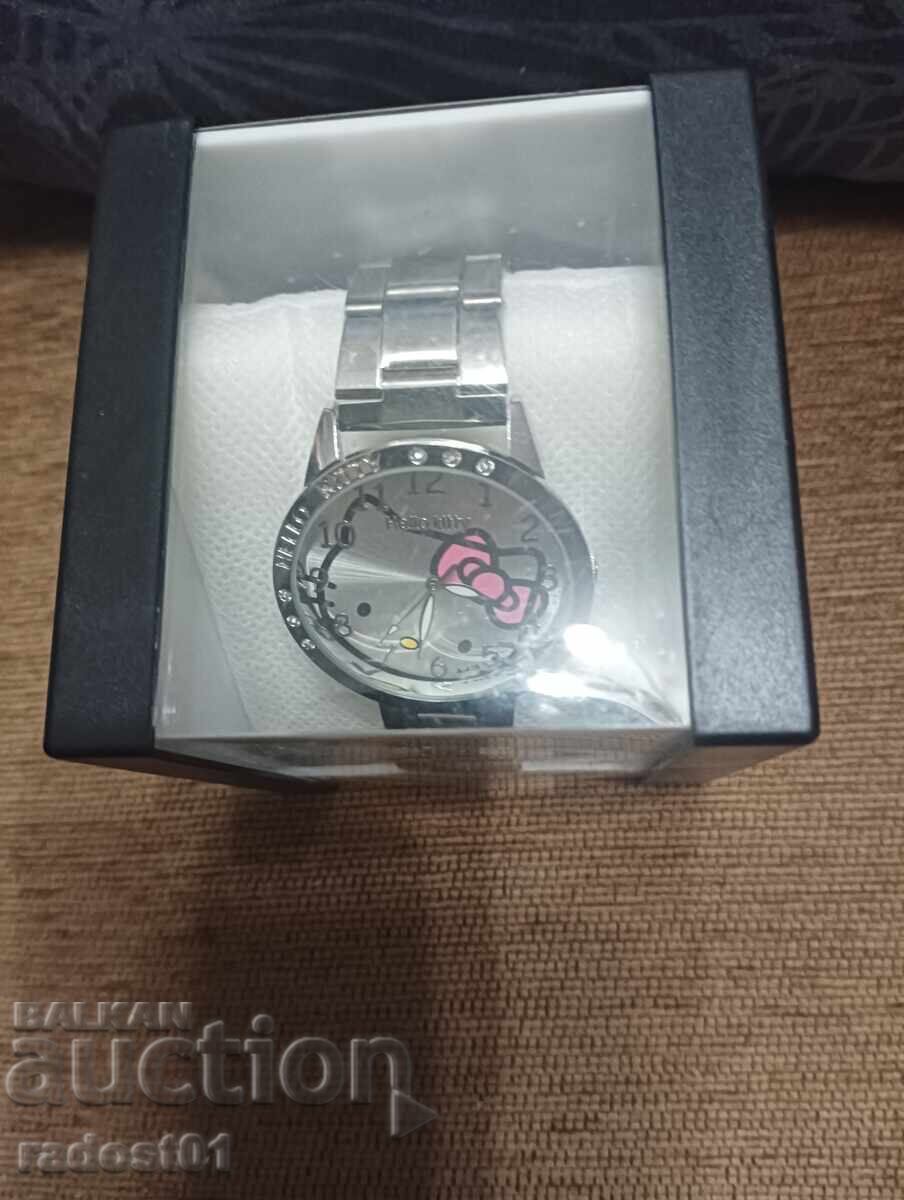 Livrarea Nou ceas de mână pentru copii Hello Kitty B.Z.C