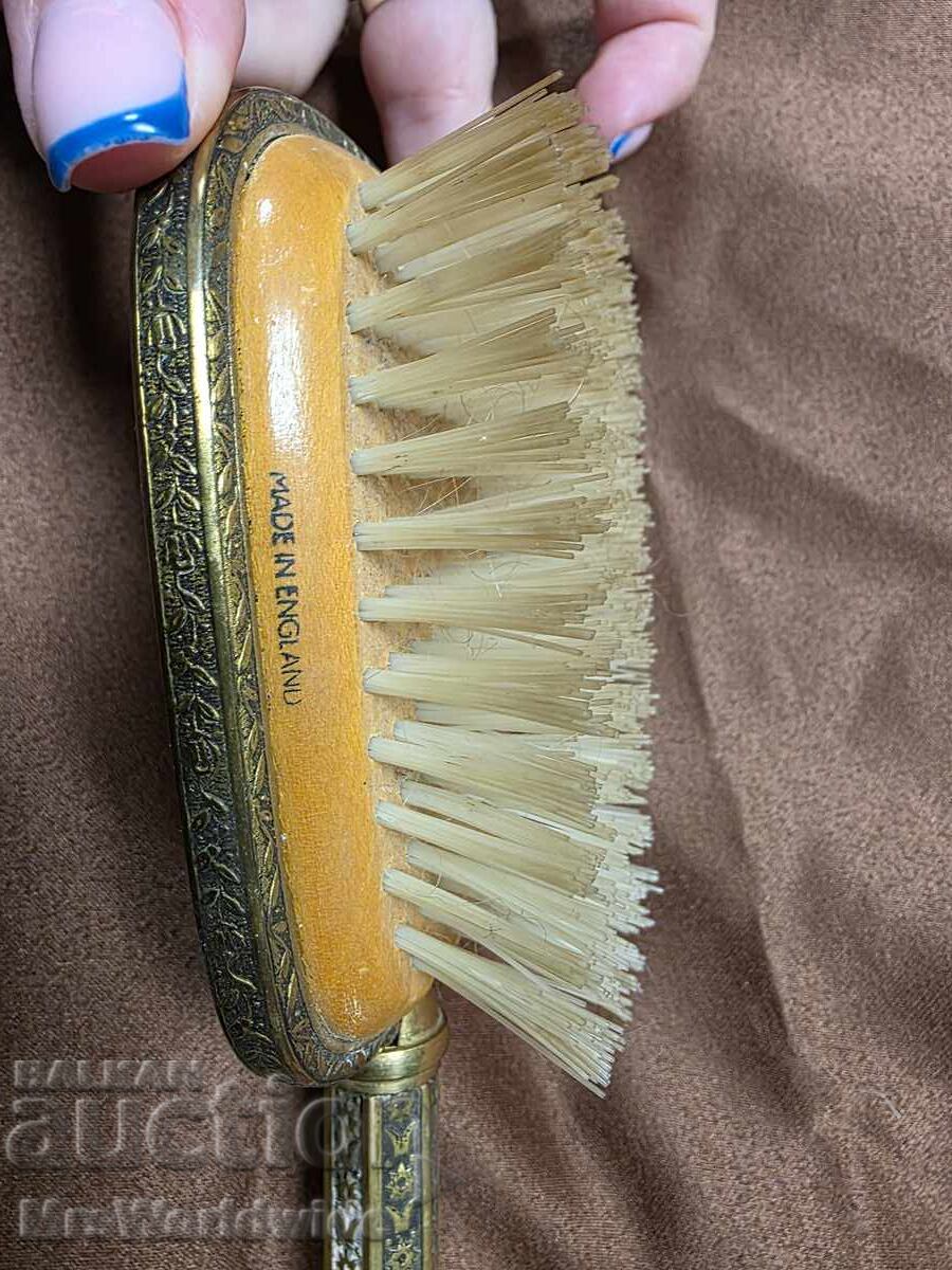 Auction  Beautiful old hairbrush