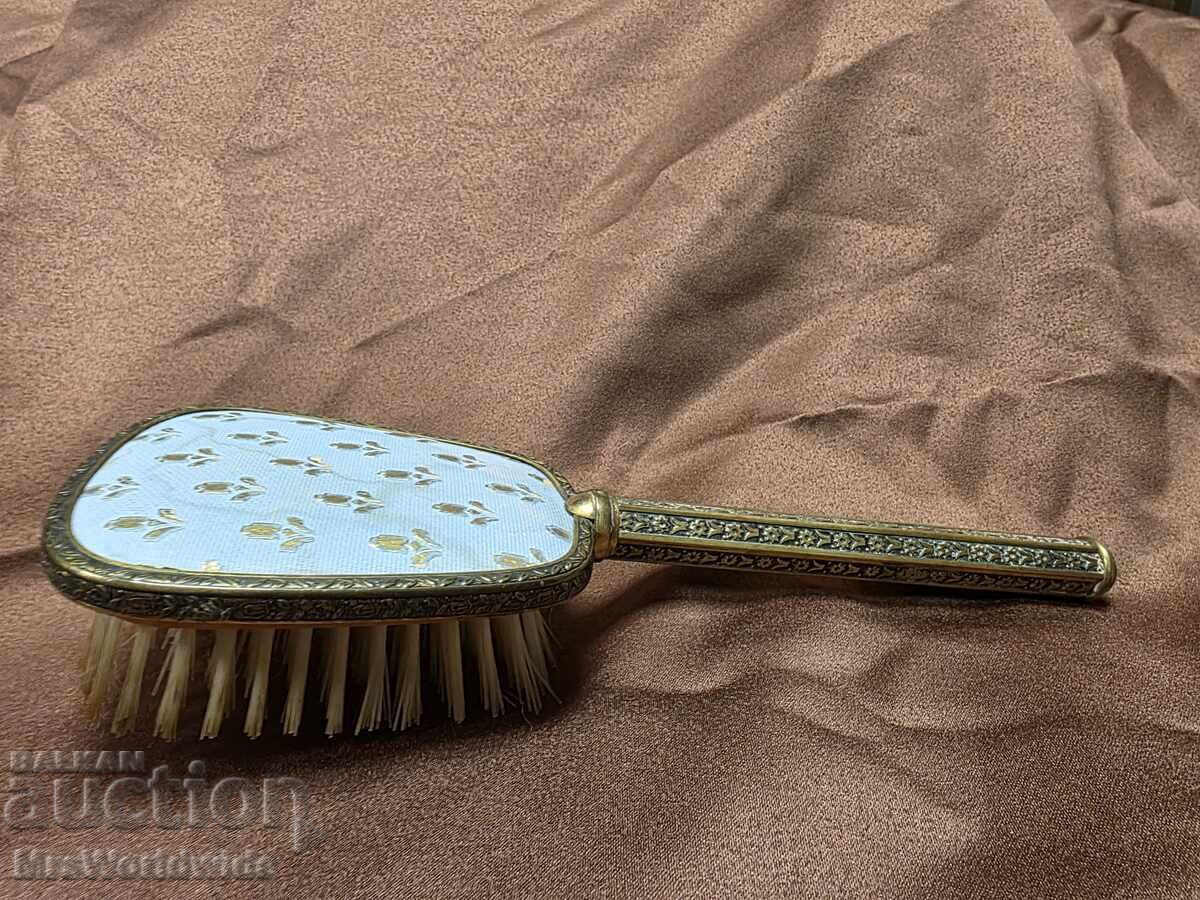 Beautiful old hairbrush