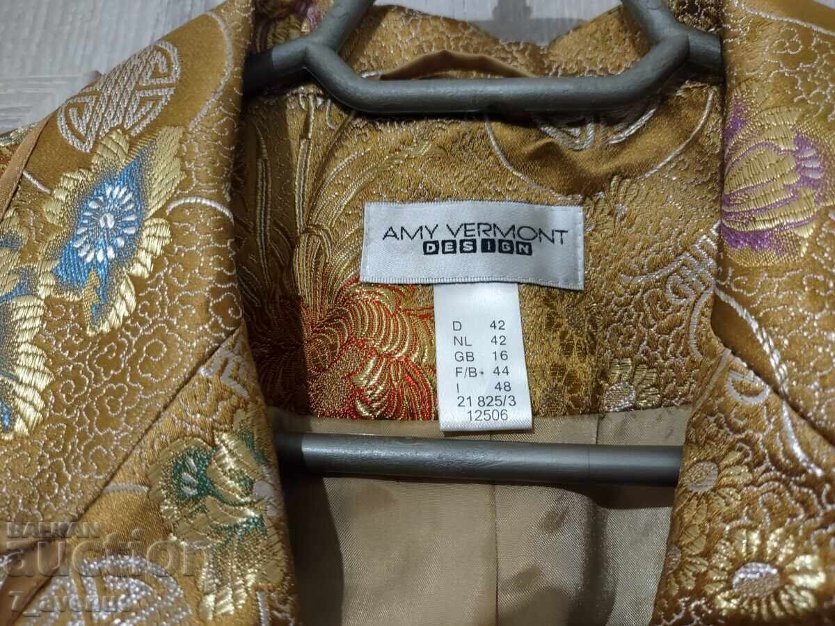 Sacou damă Amy Vermont, simbol chinezesc: longevitate 3.11.25 - 7 Sacou damă Amy Vermont, simbol chinezesc: longevitate 3.11.25 - 7