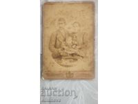 Old cardboard photo from 1912