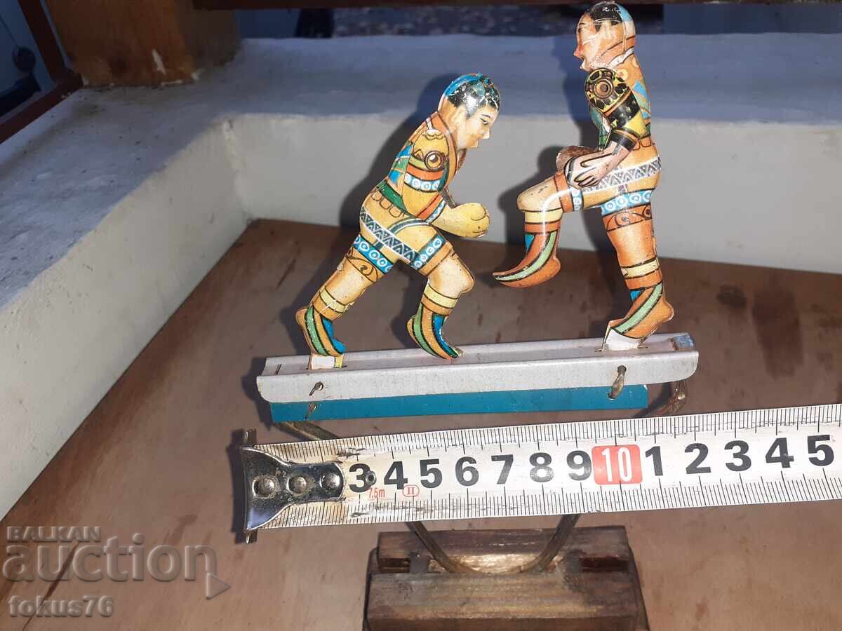 Jucărie veche de tablă - boxeri - 5 Jucărie veche de tablă - boxeri - 5