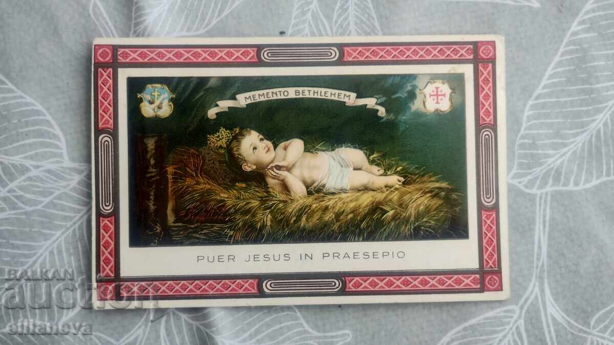 Old religious card 1921 Old religious card 1921