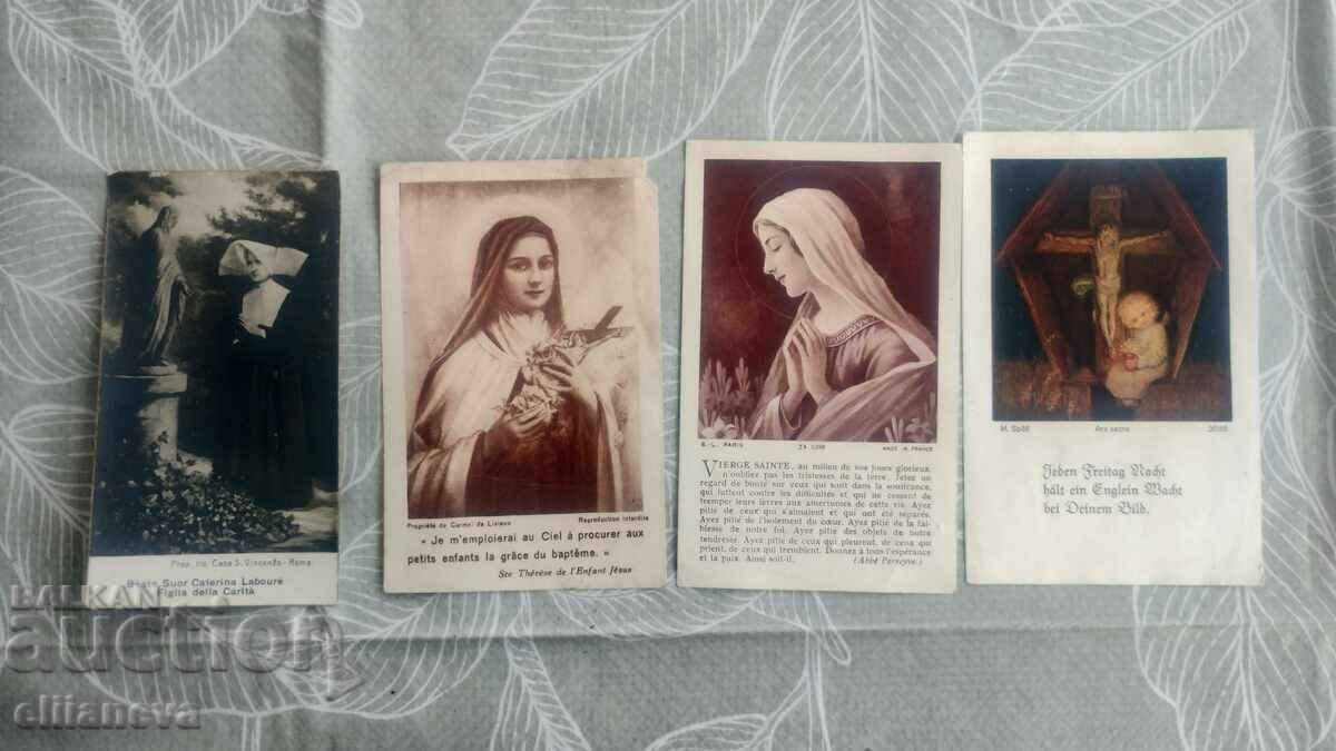 Λοτ Παλαιές θρησκευτικές κάρτες 1921