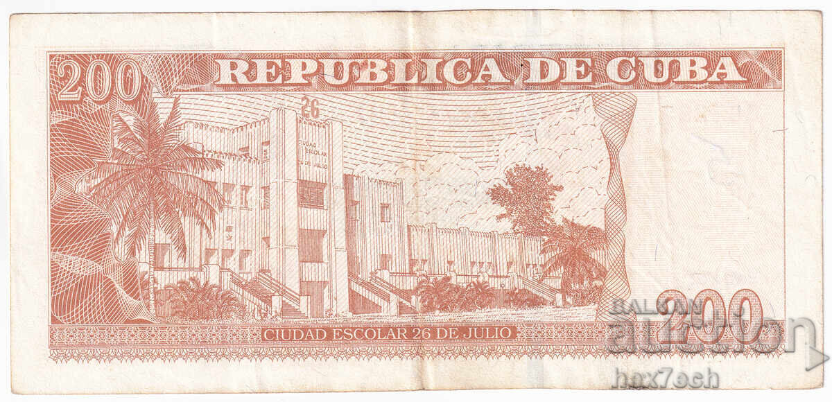 Auction  ❤️ ⭐ Cuba 2022 200 pesos ⭐ ❤️