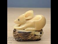 Μικρή φιγούρα Ταγκουά από ελεφαντόδοντο φοίνικα