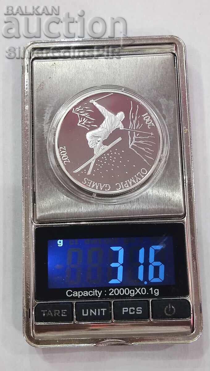 Ασημένιο 1000 Κιπ Ολυμπιάδα 2001 Λάος - 5 Ασημένιο 1000 Κιπ Ολυμπιάδα 2001 Λάος - 5