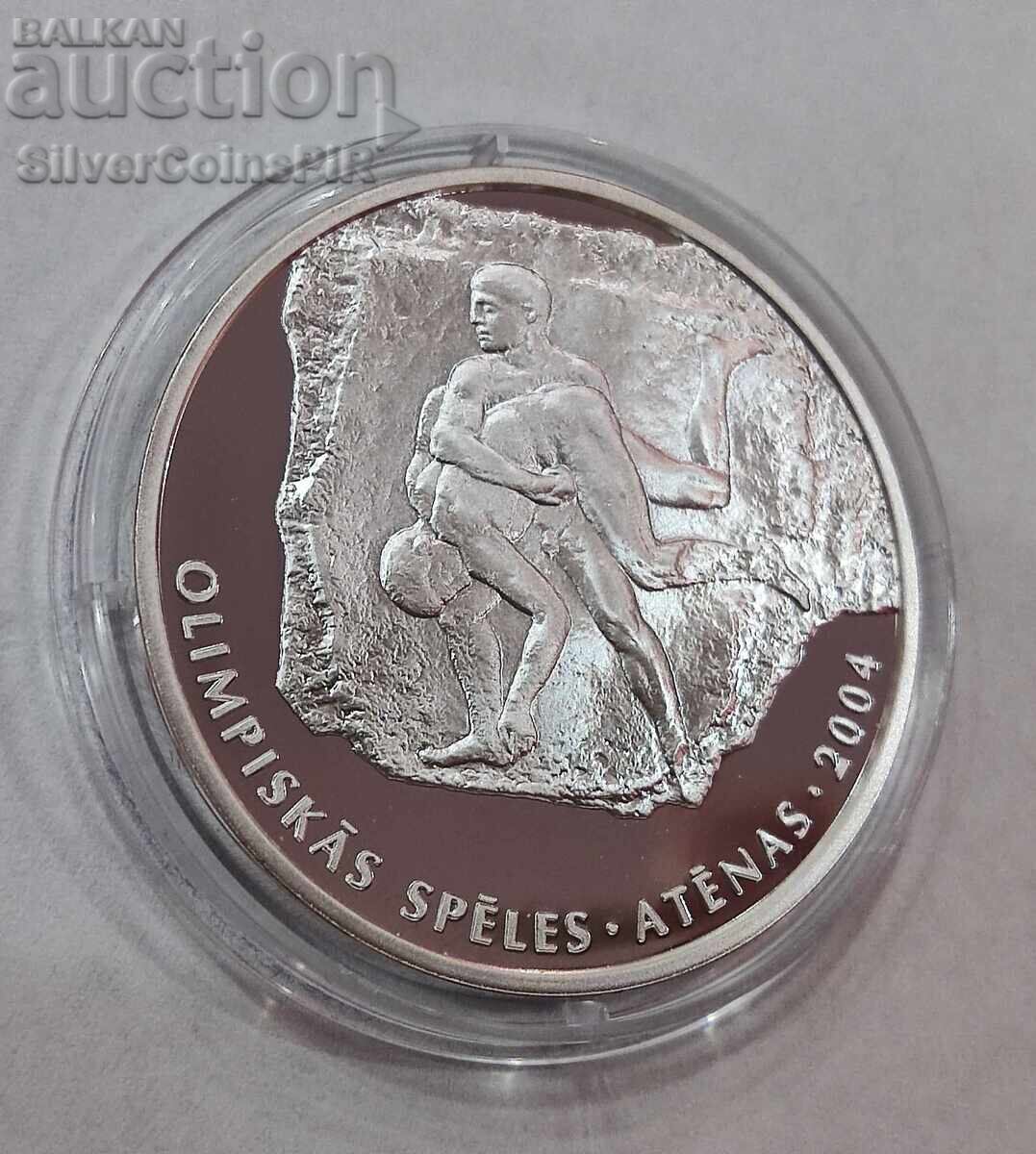 Silver 1 Lat Olympics 2002 Latvia with price 106.00 BGN | € 54.20