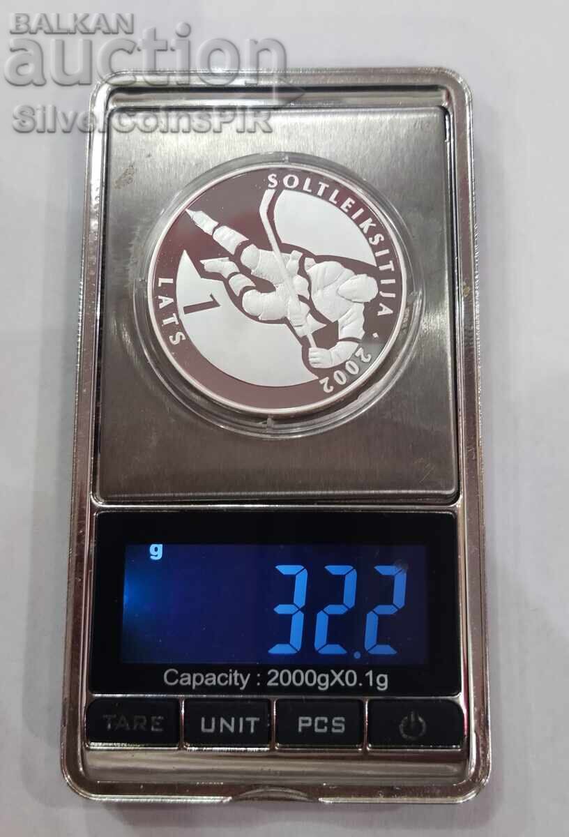 Ασήμι 1 Λατ Ολυμπιάδα 2001 Λετονία - 7 Ασήμι 1 Λατ Ολυμπιάδα 2001 Λετονία - 7