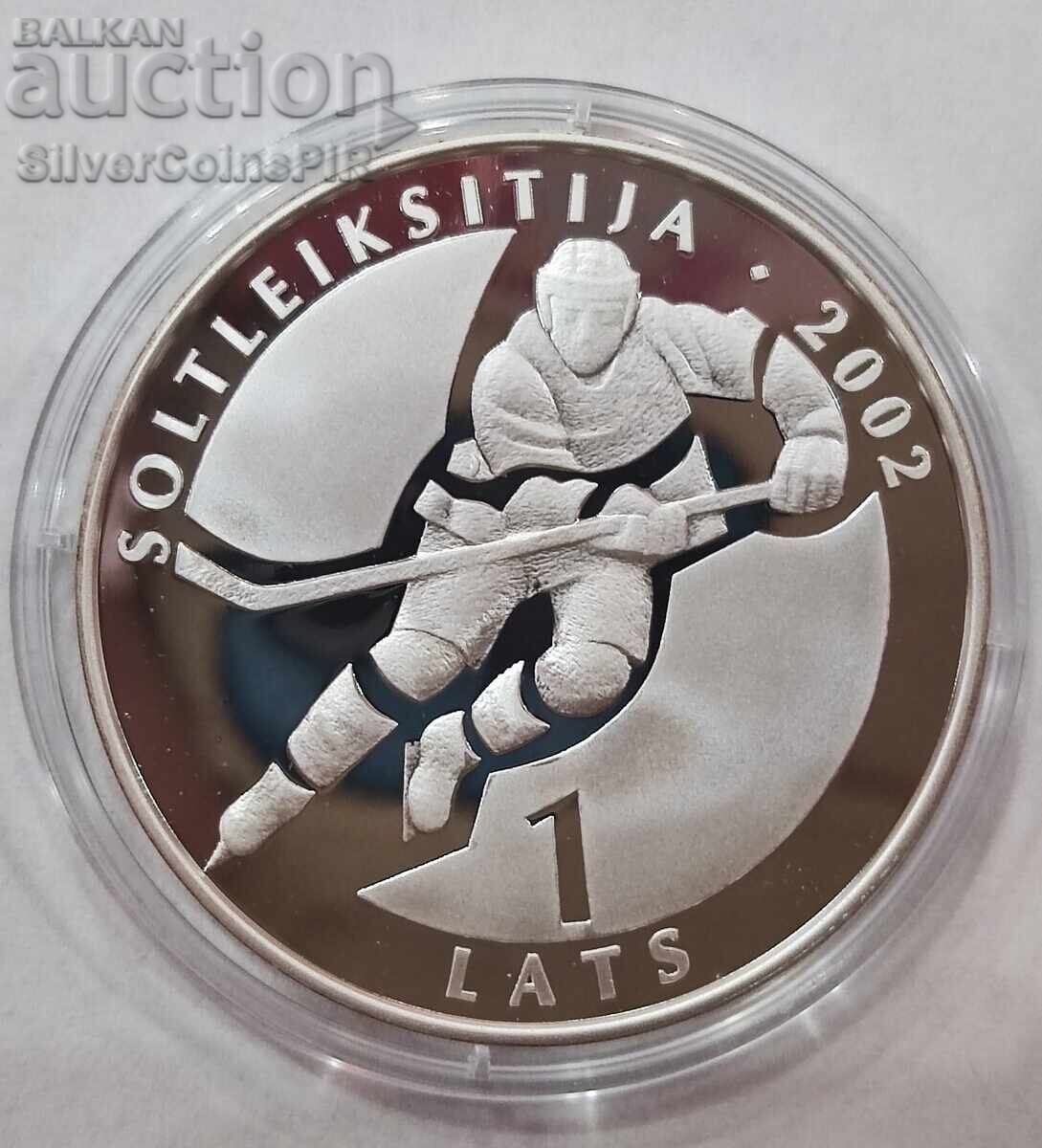 Ασήμι 1 Λατ Ολυμπιάδα 2001 Λετονία Ασήμι 1 Λατ Ολυμπιάδα 2001 Λετονία