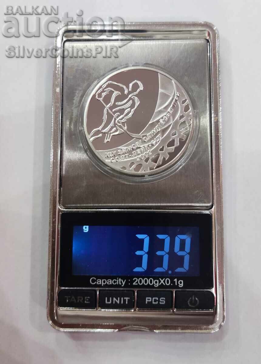 Silver 10 Hryvnia Olympics 2001 Ukraine - 5 Silver 10 Hryvnia Olympics 2001 Ukraine - 5