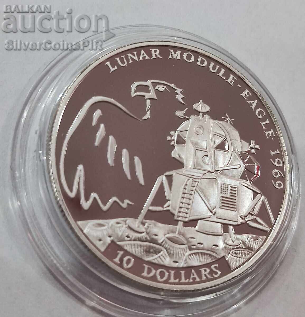 Ασημένιο 10$ Lunar Module Eagle 1994 Φίτζι με τιμή 110.00 BGN | € 56.24 Ασημένιο 10$ Lunar Module Eagle 1994 Φίτζι με τιμή 110.00 BGN | € 56.24