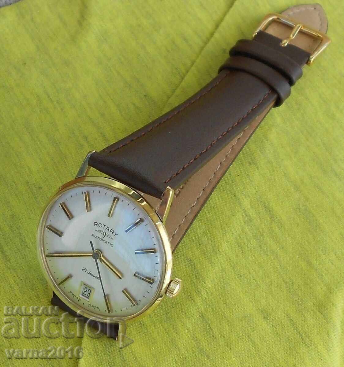 Licitație ⌚️✨ Ceas Elvețian Automatic Rotary Licitație ⌚️✨ Ceas Elvețian Automatic Rotary