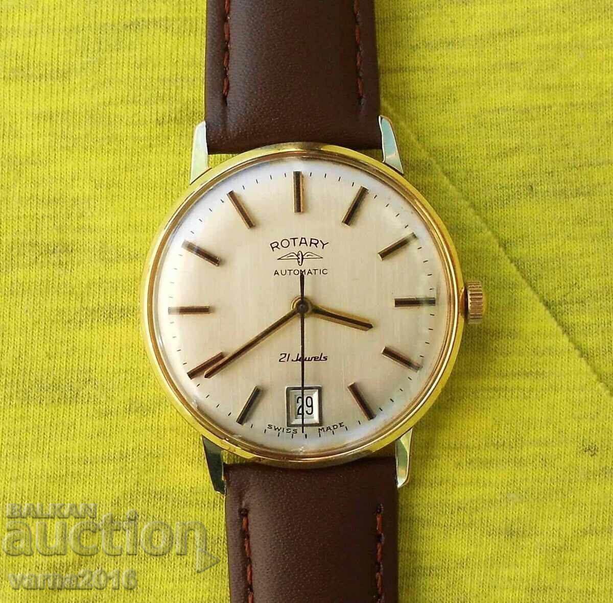 Livrarea ⌚️✨ Ceas Elvețian Automatic Rotary Livrarea ⌚️✨ Ceas Elvețian Automatic Rotary