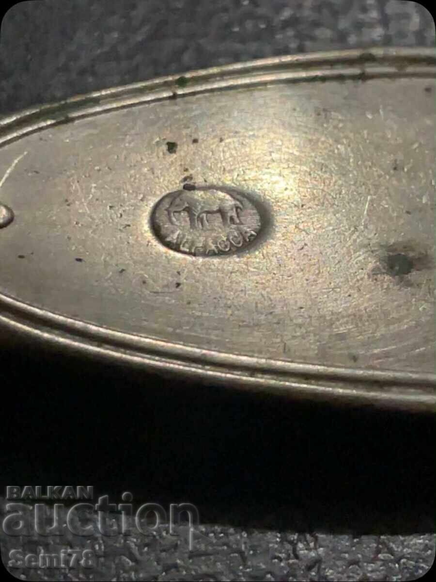 Δημοπρασία Τρεις αντίκες μεγάλες κουτάλες σήμανση αλπακά