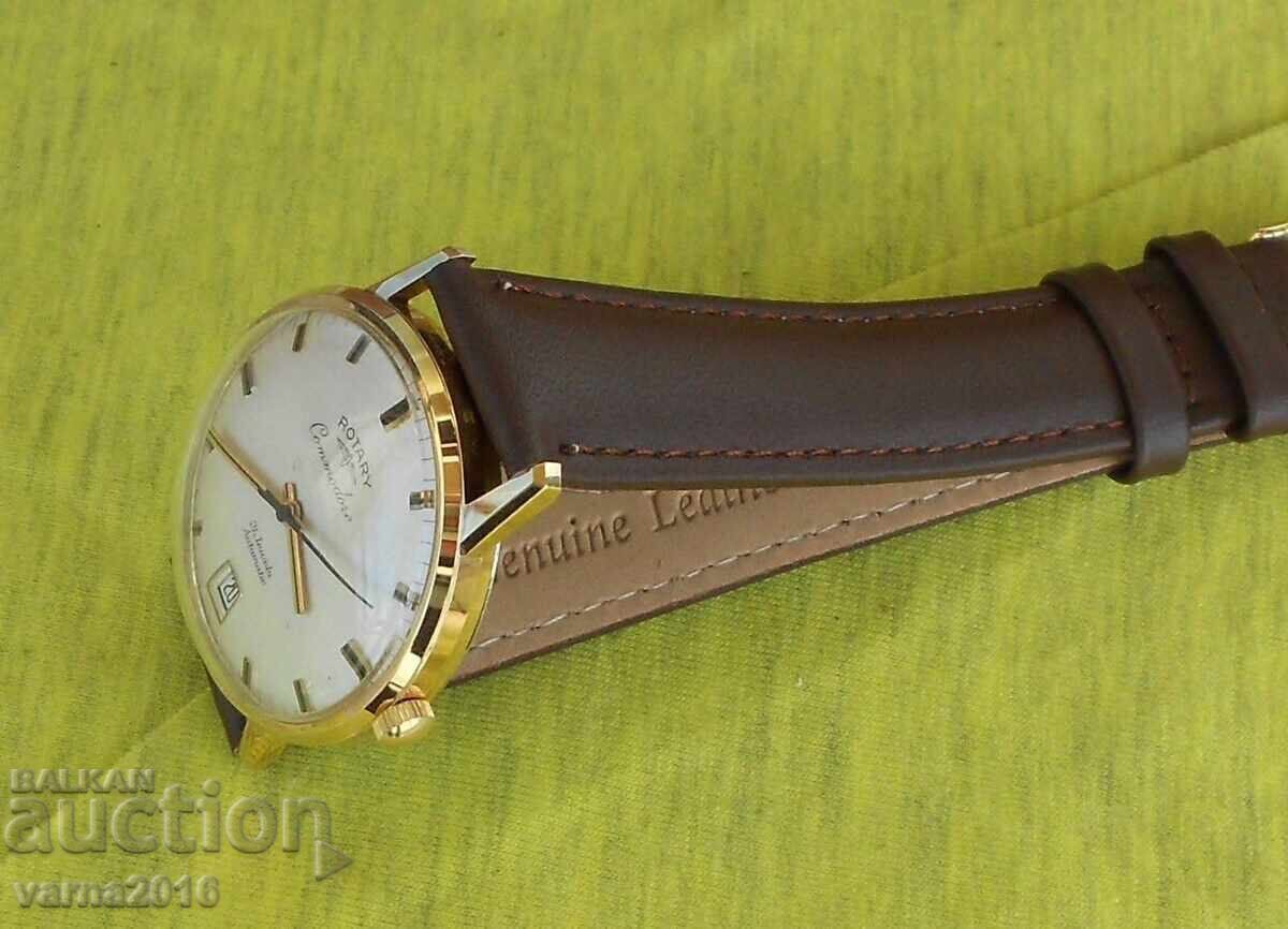 ⌚️✨ Swiss Automatic Watch Rotary Commodore - 5 ⌚️✨ Swiss Automatic Watch Rotary Commodore - 5