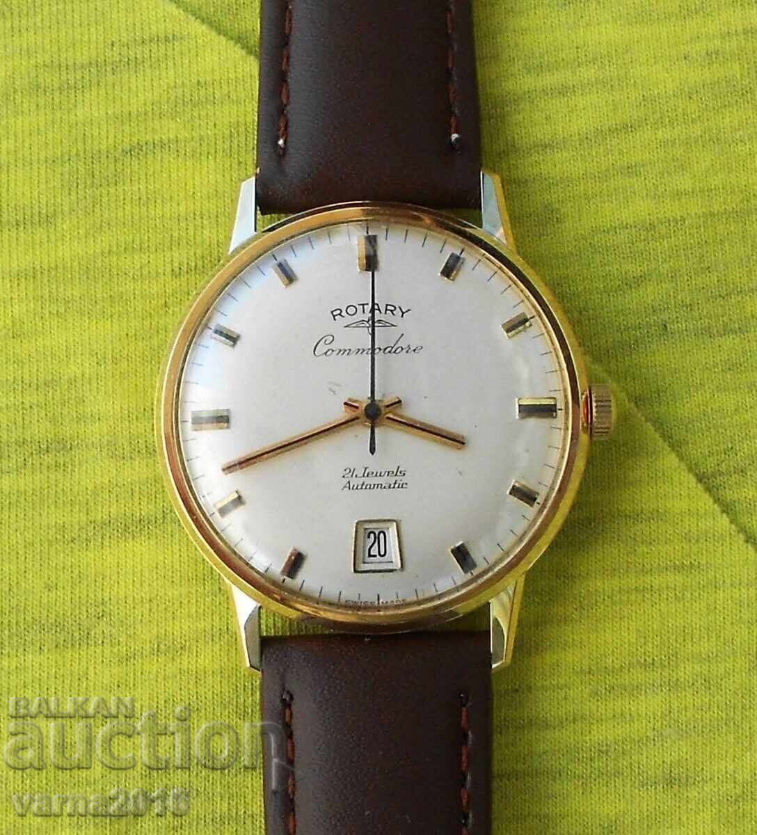 ⌚️✨ Swiss Automatic Watch Rotary Commodore ⌚️✨ Swiss Automatic Watch Rotary Commodore