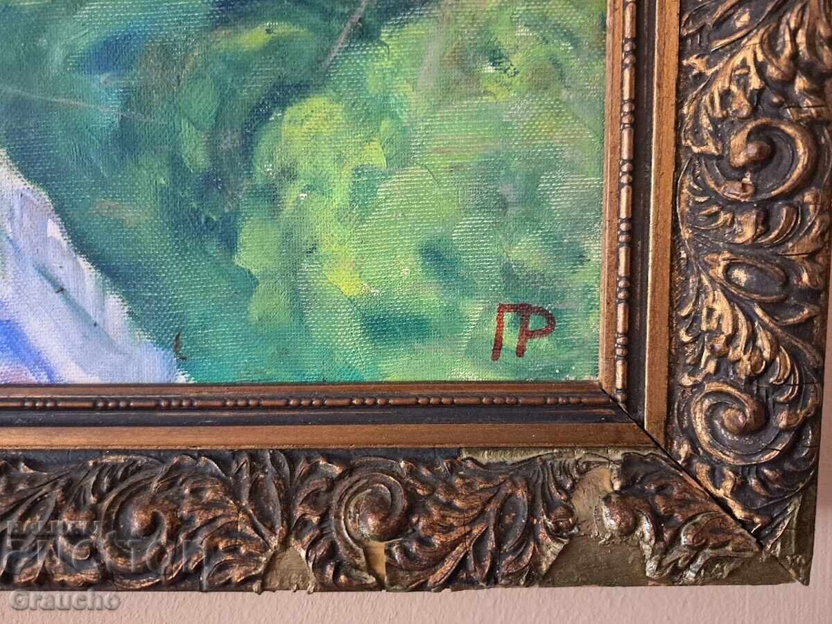 Auction Large oil painting by a famous Bulgarian artist (1931-2014) Auction Large oil painting by a famous Bulgarian artist (1931-2014)