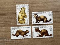 GDR - Δημοπρασία δερμάτων στη Λειψία (1982) MNH