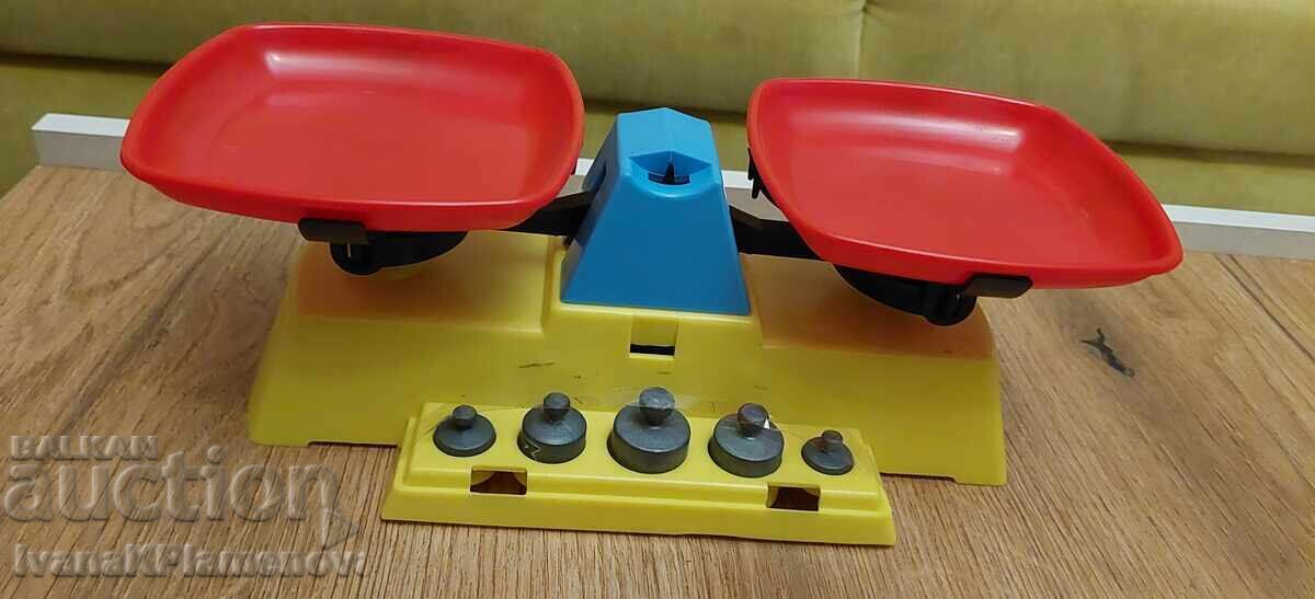 Vintage children's scale toy for collectors