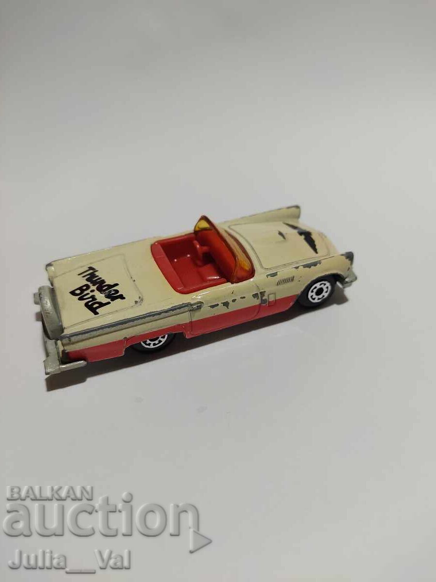 Количка Machbox - Ford Thunderbird 1957 - T-bird с цена 2.55 лв. | € 1.30 Количка Machbox - Ford Thunderbird 1957 - T-bird с цена 2.55 лв. | € 1.30