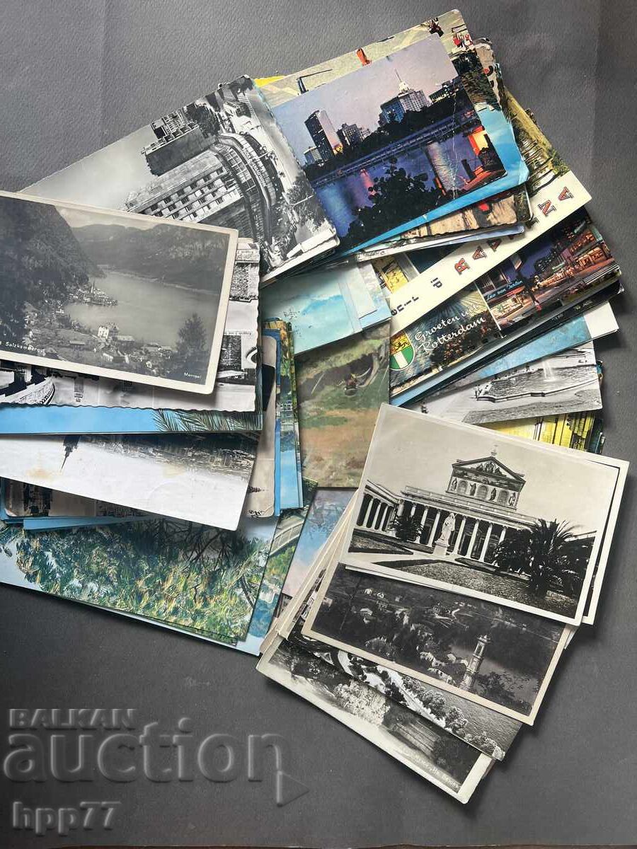 100 old postcards