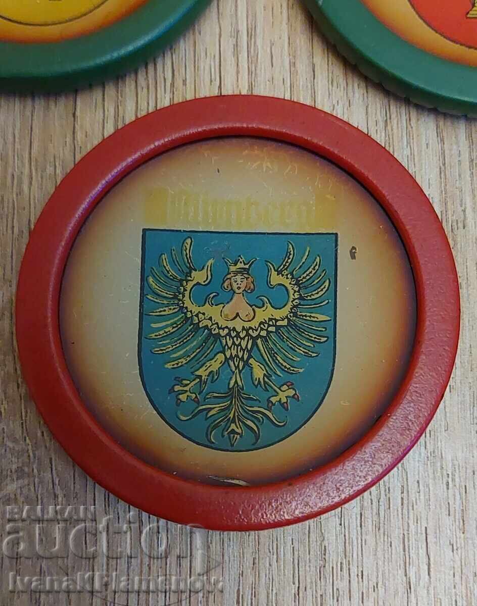 Souvenir Crests, 5 pieces for connoisseurs with price € 5.00 | 9.78 BGN