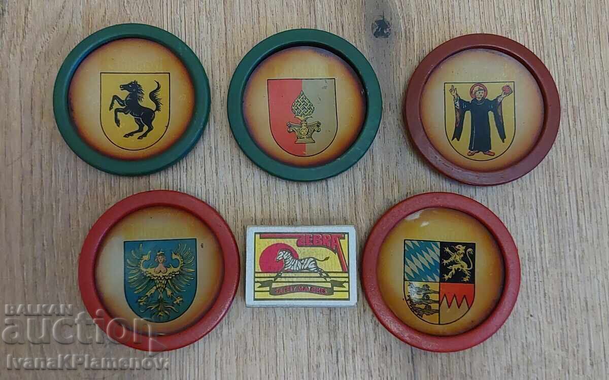 Souvenir Crests, 5 pieces for connoisseurs - 7
