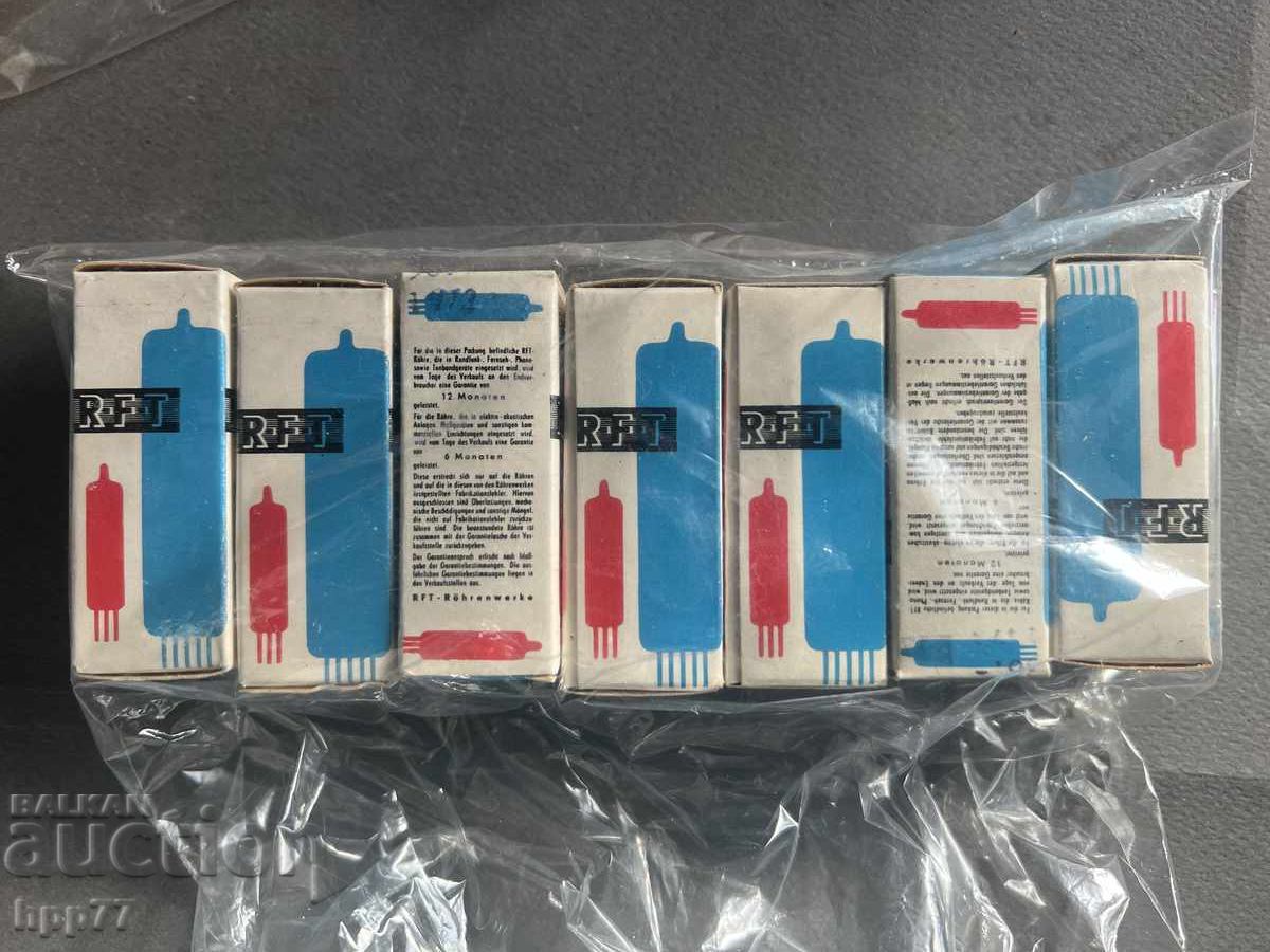 Lot of Old Vacuum Tubes, Unused, New