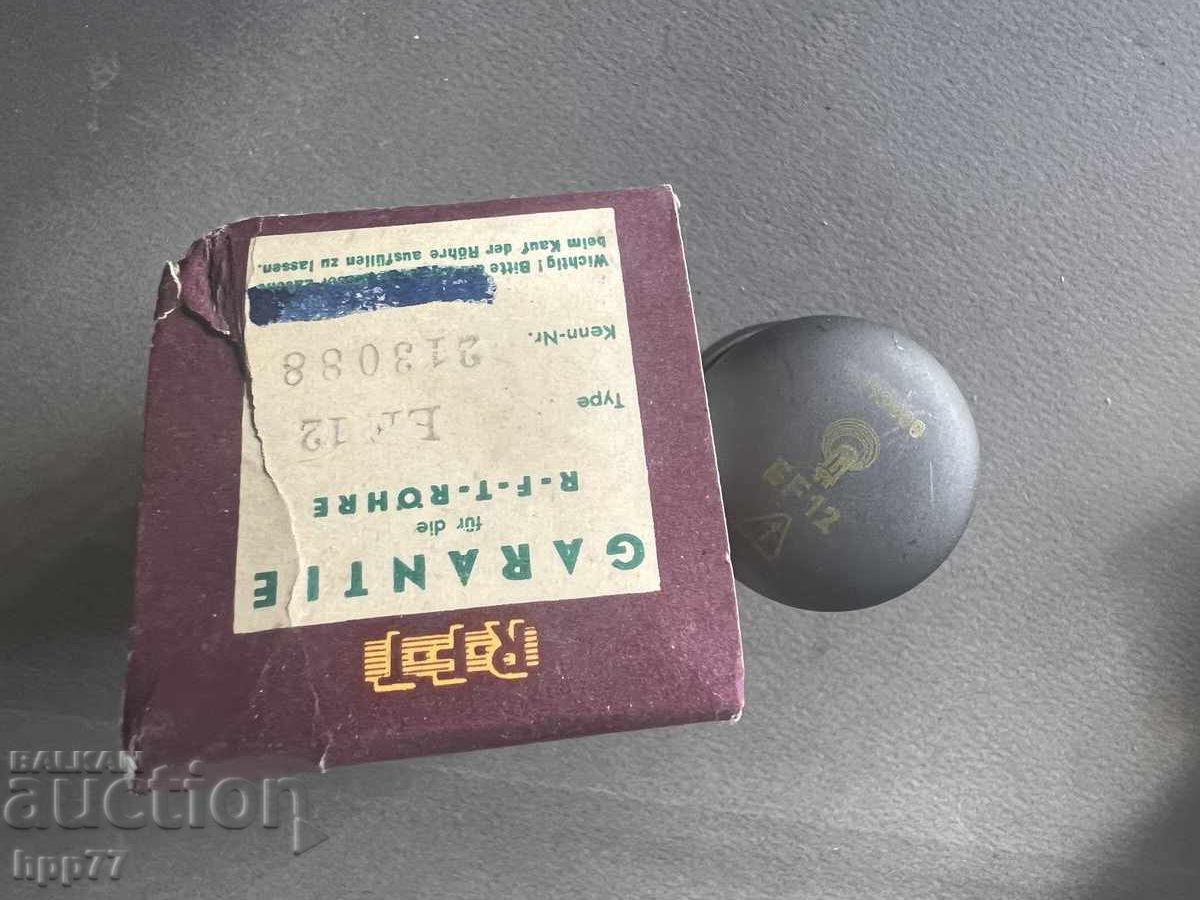 Old Radio Tube, Unused, New with price 13.00 BGN | € 6.65 Old Radio Tube, Unused, New with price 13.00 BGN | € 6.65