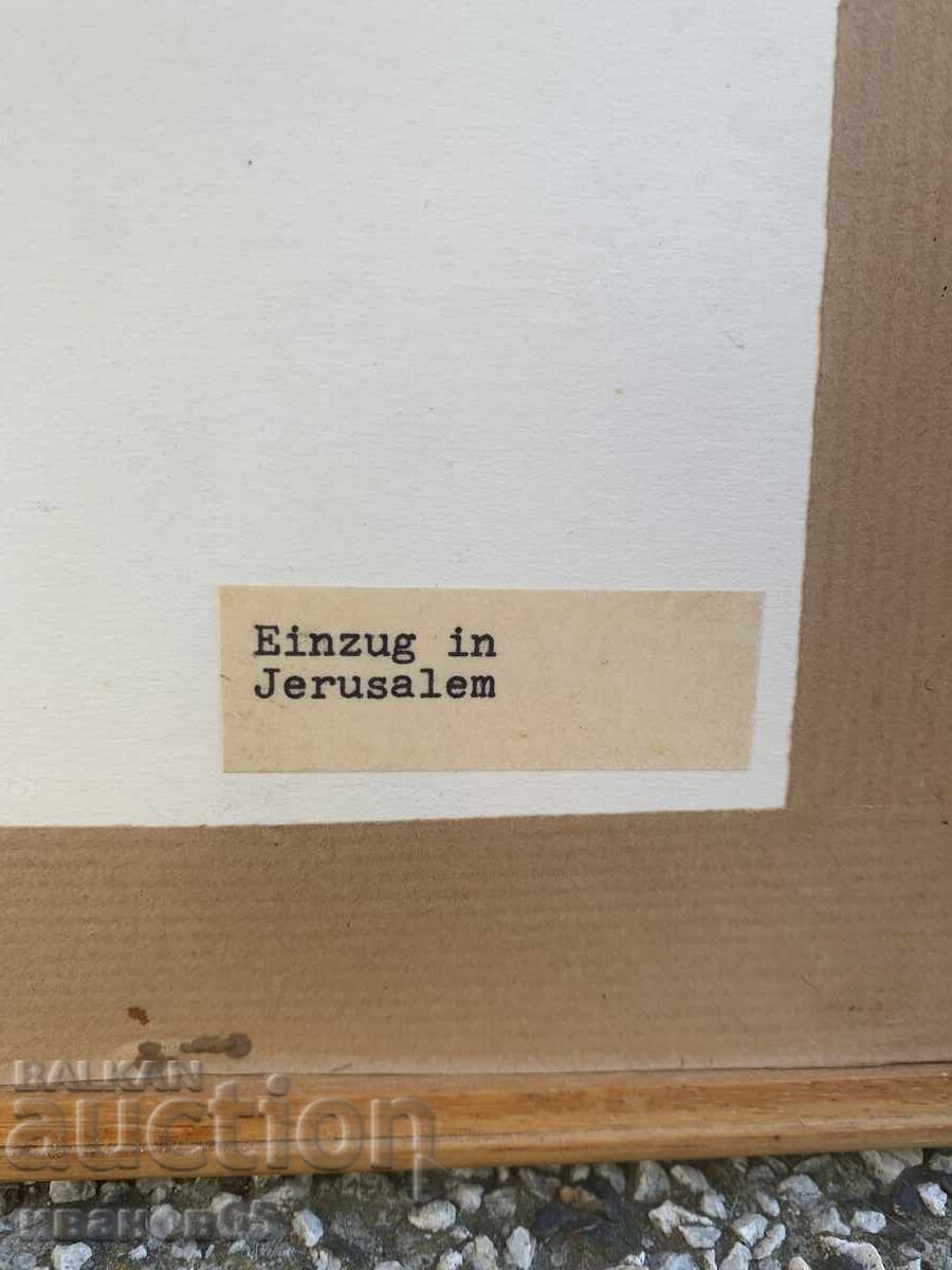 Delivery of Icon: Entry into Jerusalem Delivery of Icon: Entry into Jerusalem