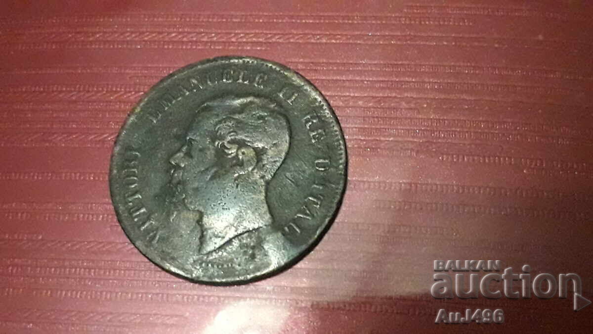 Аукцион 5 CENTESIMI 1862 (VF)