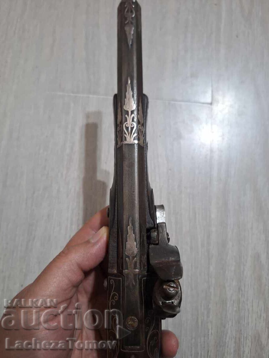 Пищов Белгия 19 капсулен инкрустиран седеф отлично съст. - 5 Пищов Белгия 19 капсулен инкрустиран седеф отлично съст. - 5