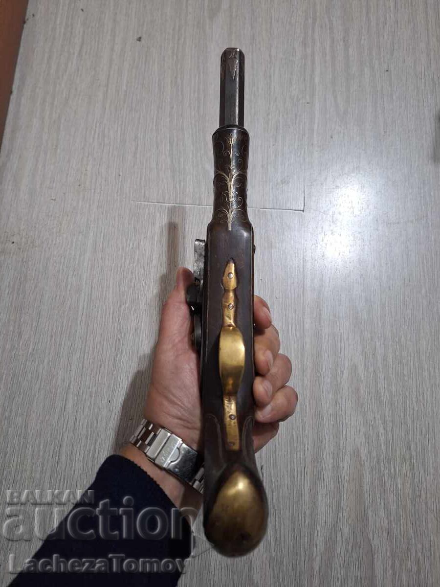 Пищов Белгия 19 капсулен инкрустиран седеф отлично съст. - 7 Пищов Белгия 19 капсулен инкрустиран седеф отлично съст. - 7