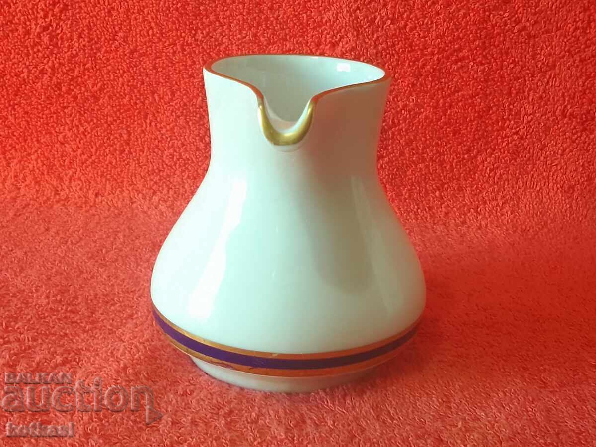 Weimar Old Porcelain Pitcher Latte Cobalt Gilding German with price 10.50 BGN | € 5.37