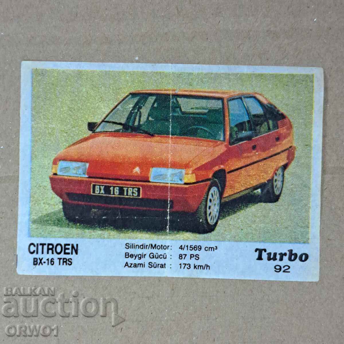 Εικόνα τσίχλας Turbo № 92 Turbo τσίχλα