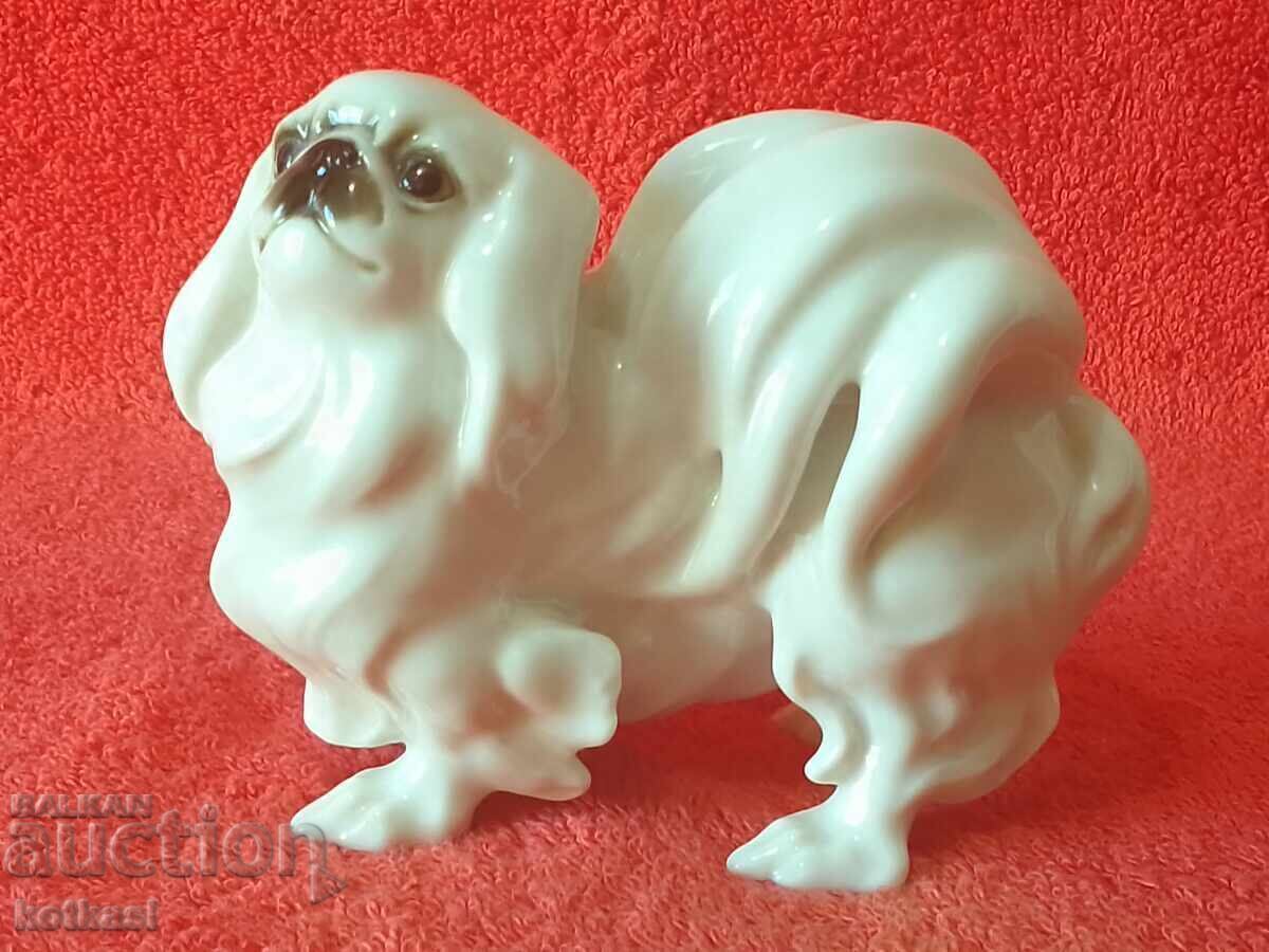 Στάρ Πορσελάνη φιγούρα σκύλου Πεκινουά Hutschenreuther